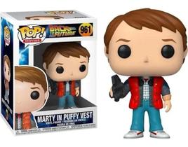 Boneco Funko Pop Back To The Future Marty In Puffy Vest