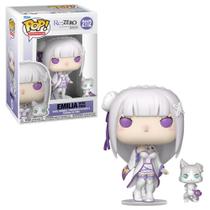 Boneco Funko Pop! & Buddy Re:Zero - Emilia e Puck Boneco Funko Pop! & Buddy Re:Zero - Emilia e Puck