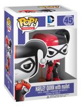 Boneco Funko Pop Dc Harley Quinn With Mallet 45 Boneco Funko Pop Dc Harley Quinn With Mallet 45