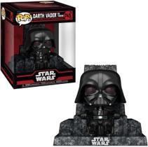 Boneco funko pop! deluxe star wars darth vader no trono 11682 Boneco funko pop! deluxe star wars darth vader no trono 11682