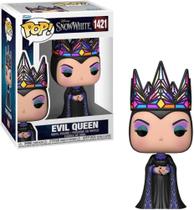 Boneco funko pop! disney a branca de Neve live action-rainha má vestido preto 11114