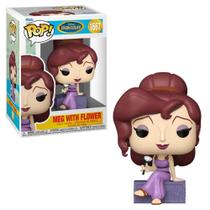 Boneco Funko Pop! Disney Hércules - Meg com Flor Boneco Funko Pop! Disney Hércules - Meg com Flor