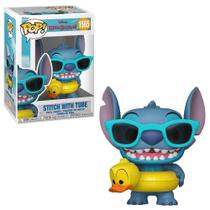 Boneco Funko Pop Disney Lilo & Stitch - Stitch Com Boia