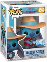 Boneco funko pop! disney lilo stitch - stitch turista (diamond) - candide