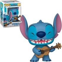 Boneco Funko Pop Disney Lilo - Stitch-stitch W/ukulele 1044 Boneco Funko Pop Disney Lilo - Stitch-stitch W/ukulele 1044