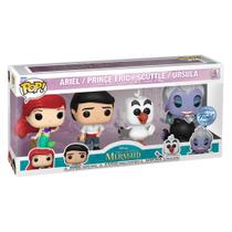 Boneco Funko Pop Disney Little - Mermaid 4pack 69110 Boneco Funko Pop Disney Little - Mermaid 4pack 69110