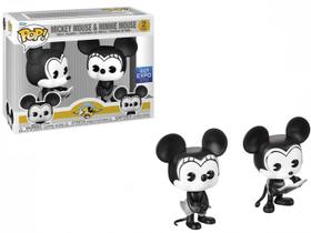 Boneco Funko Pop Disney Mickey Mouse & - Minnie Mouse 66383 Boneco Funko Pop Disney Mickey Mouse & - Minnie Mouse 66383