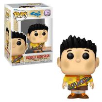 Boneco Funko Pop Disney - Up- Russel Com Distintivo