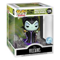 Boneco Funko Pop Disney Villains - Maleficent W/diablo 1206 Boneco Funko Pop Disney Villains - Maleficent W/diablo 1206