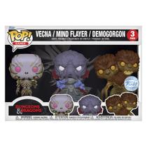 Boneco Funko Pop Dungeons Dragons Vecna/mind - Flayer/demogorgon 3pack 74606