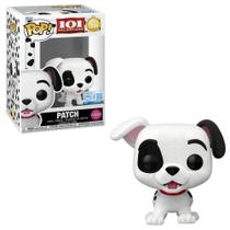 Boneco Funko Pop Exc Disney 101 Dálmatas Patch (Flocked)
