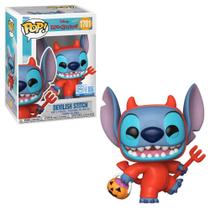 Boneco Funko Pop! Exclusivo Disney Lilo & Stitch - Stitch Travesso Boneco Funko Pop! Exclusivo Disney Lilo & Stitch - Stitch Travesso