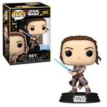 Boneco Funko Pop Exclusivo Star Wars - Rey (Retro)