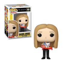Boneco Funko Pop Friends Rachel e Sra Whiskerson Candide Colecionável em Vinil para Fãs da Série