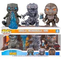 Boneco Funko Pop Godzilla X Kong Pack 3