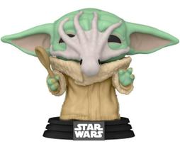 Boneco Funko Pop Grogu Chowder Squid 469 Star Wars The Mandalorian