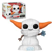 Boneco Funko Pop Grogu Snowman 748 Star Wars Mandalorian Natal Boneco Funko Pop Grogu Snowman 748 Star Wars Mandalorian Natal