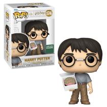 Boneco Funko Pop Harry Potter Harry Com Bolo De Aniversário