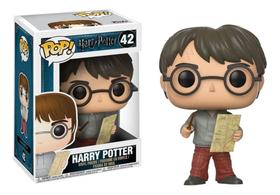 Boneco Funko Pop! Harry Potter Harry Com Mapa Do Maroto 42 Boneco Funko Pop! Harry Potter Harry Com Mapa Do Maroto 42