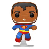 Boneco Funko Pop Heroes DC Holiday - Superman Gingerbread 443