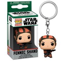 Boneco Funko Pop Keychain Star Wars Boba Fett Fennec Shand 61050 Boneco Funko Pop Keychain Star Wars Boba Fett Fennec Shand 61050