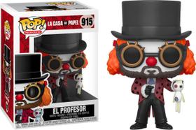Boneco Funko Pop La Casa de Papel - El Professor Clown 915