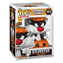 Boneco Funko Pop Looney Tunes Halloween - Sylvester W/pumpkin 1675 Boneco Funko Pop Looney Tunes Halloween - Sylvester W/pumpkin 1675