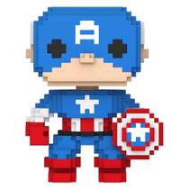 Boneco Funko Pop Marvel 8-bit - Captain America 1426 Boneco Funko Pop Marvel 8-bit - Captain America 1426