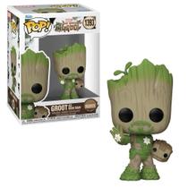 Boneco Funko Pop Marvel 85 Anos - Groot Como Homem De Ferro