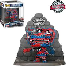 Boneco Funko Pop Marvel Captain - America Grafitti 752