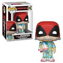 Boneco Funko Pop Marvel Deadpool Sleepover