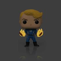 Boneco Funko Pop Marvel Fantastic Four 4 Human Torch - Dark Glows 568 Boneco Funko Pop Marvel Fantastic Four 4 Human Torch - Dark Glows 568