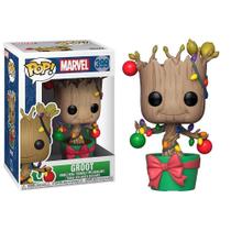 Boneco Funko Pop Marvel - Holiday Groot 399 Boneco Funko Pop Marvel - Holiday Groot 399