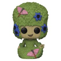 Boneco Funko Pop Marvel Iam Groot Groot Fancy - W/marie Hair 1191 Boneco Funko Pop Marvel Iam Groot Groot Fancy - W/marie Hair 1191