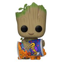 Boneco Funko Pop Marvel Iam Groot Groot - W/cheese Puffs 1196 Boneco Funko Pop Marvel Iam Groot Groot - W/cheese Puffs 1196