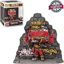 Boneco Funko Pop Marvel Iron - Man Graffiti 753