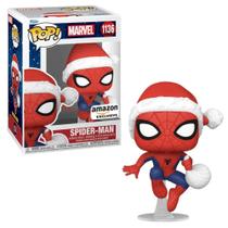 Boneco Funko POP! Marvel - Santa Spider-Man