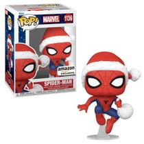 Boneco Funko Pop Marvel - Santa Spider-Man