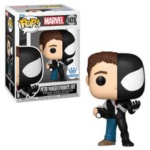 Boneco Funko Pop! Marvel Split - Peter/Homem-Aranha Preto Boneco Funko Pop! Marvel Split - Peter/Homem-Aranha Preto