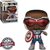 Boneco Funko Pop Marvel The Falcon Winter Soldier Captain Boneco Funko Pop Marvel The Falcon Winter Soldier Captain