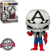 Boneco Funko Pop Marvel Venom Captain - America Poison 856