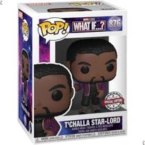 Boneco Funko Pop Marvel What If...- Tchalla Star Lord - 876