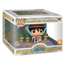Boneco Funko Pop One Piece 4 Monkey D.luffy Trains - Kung Dugong 1637 Boneco Funko Pop One Piece 4 Monkey D.luffy Trains - Kung Dugong 1637