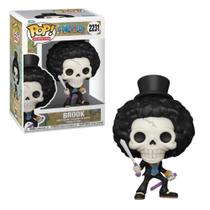 Boneco Funko Pop One Piece Brook Com Espadas Figura Colecionável - Candide 12872 Boneco Funko Pop One Piece Brook Com Espadas Figura Colecionável - Candide 12872