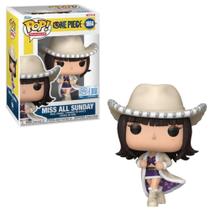 Boneco Funko Pop! One Piece Live Action Miss All Sunday Candide - 12902 Boneco Funko Pop! One Piece Live Action Miss All Sunday Candide - 12902