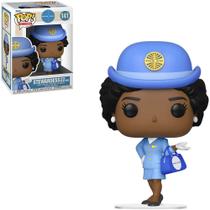 Boneco Funko Pop Pan Am Stewardess W/white - Blue Bag 141 Boneco Funko Pop Pan Am Stewardess W/white - Blue Bag 141