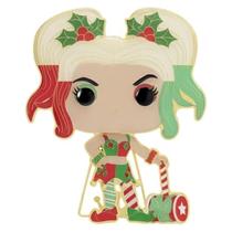 Boneco Funko Pop Pins.heroes - Harley Quinn 43723 Boneco Funko Pop Pins.heroes - Harley Quinn 43723