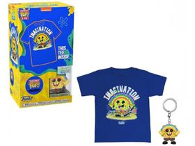 Boneco Funko Pop Pocket + Tee Spongebob - W/rainbow Kid 63483 Boneco Funko Pop Pocket + Tee Spongebob - W/rainbow Kid 63483