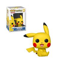 Boneco Funko Pop! Pokémon Pikachu Sitting Boneco Funko Pop! Pokémon Pikachu Sitting