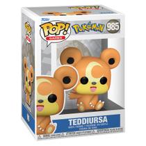 Boneco Funko Pop Pokemon - Teddiursa (Temporada 7) 985 Boneco Funko Pop Pokemon - Teddiursa (Temporada 7) 985
